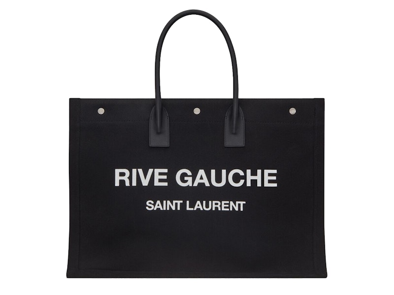 Saint Laurent Rive Gauche Tote Bag Black