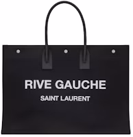 Saint Laurent Rive Gauche Tote Bag Black Saint Laurent Rive Gauche Tote Bag Black