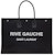 Saint Laurent Rive Gauche Tote Bag Black
