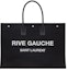 Buy Saint Laurent Rive Gauche Tote Bag Black