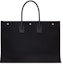 Order Saint Laurent Rive Gauche Tote Bag Black