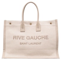Saint Laurent Rive Gauche Tote Bag Neutrals Saint Laurent Rive Gauche Tote Bag Neutrals