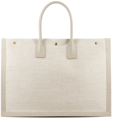 Saint Laurent Rive Gauche Tote Bag Small Neutrals Order Saint Laurent Rive Gauche Tote Bag Small Neutrals