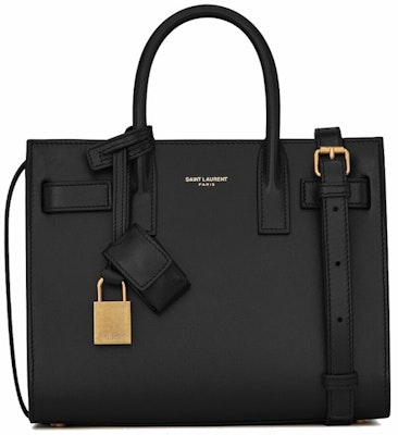 Saint Laurent Sac De Jour Nano In Smooth Leather Black Buy Saint Laurent Sac De Jour Nano In Smooth Leather Black