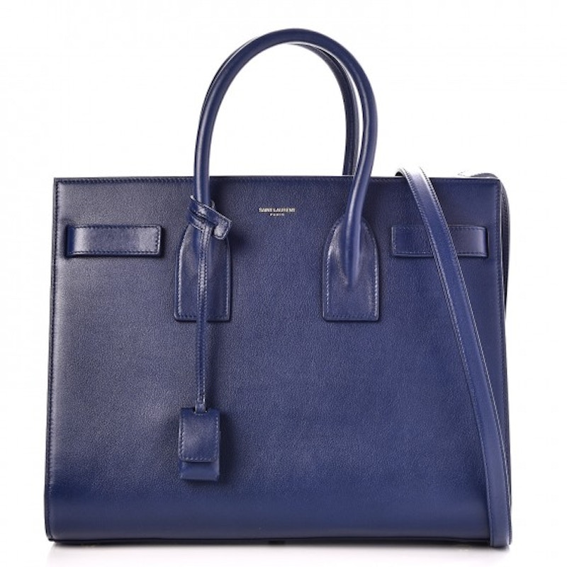 Saint Laurent Sac De Jour Small Blue