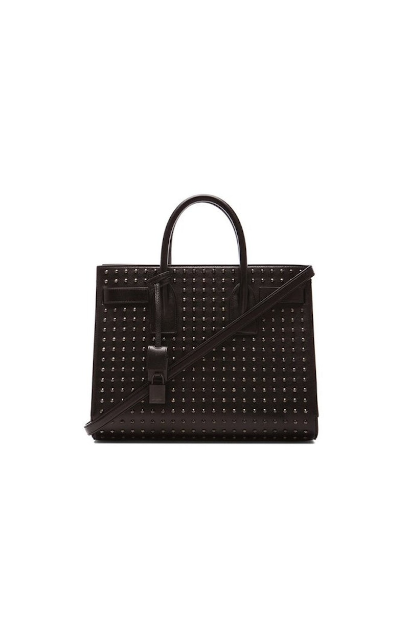 Saint Laurent Sac de Jour Studded Black