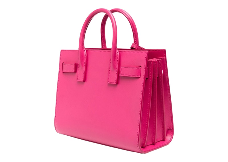 Order Beg Tangan Nano Saint Laurent Sac de Jour Fuchsia