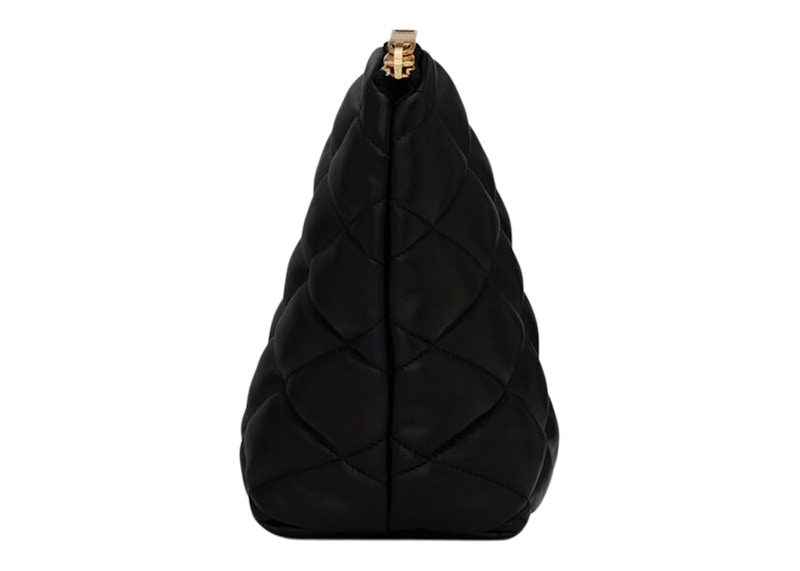 Lookbook 圣罗兰Sade中号钻石绗缝黑色手包