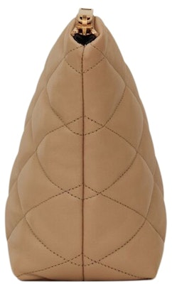 サンローラン サド ポーチ ミディアム ダイアモンド キルティング トープ Lookbook サンローラン サド ポーチ ミディアム ダイアモンド キルティング トープ