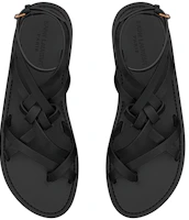Shop 聖羅蘭涼鞋 ''黑色'' 731845DWE001000