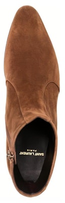 Saint Laurent Boot Pendek 'Kulit Coklat Gelap' 66762027D002708 Purchase Saint Laurent Boot Pendek 'Kulit Coklat Gelap' 66762027D002708