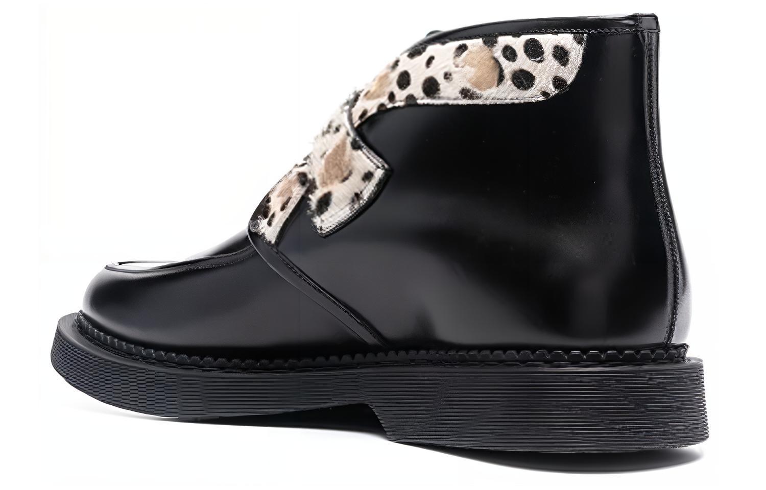 Purchase 생 로랑 테디 레오파드 버클 숏부츠 (블랙) 66759926Y101079