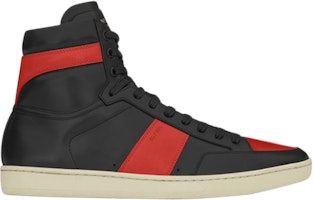 Saint Laurent Signature Court Classic High Top Sneaker 'Red' 345416-AQI10-1067 Saint Laurent Signature Court Classic High Top Sneaker 'Red' 345416-AQI10-1067