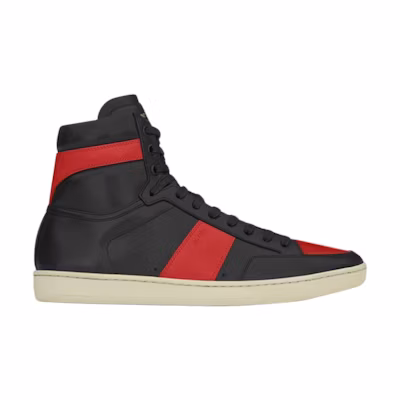 Saint Laurent Signature Court Classic High Top Sneaker 'Red'