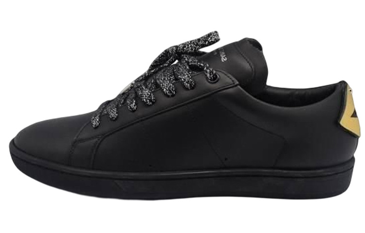 Saint Laurent Signature Court Classic Lips SL/01 Low Top Sneaker 'Black Gold' 485275-EXV60-8069