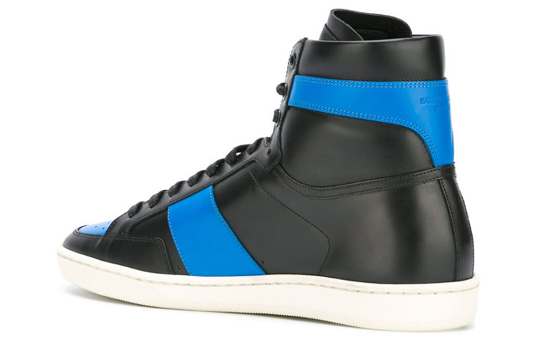 Lookbook サンローラン SL/10H コートクラシック ブルー 345416-AQI10-1093