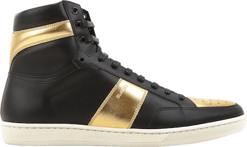 圣罗兰经典Court Classic SL/10H高帮‘黑金’ 418026-0MP40-1080 Buy 圣罗兰经典Court Classic SL/10H高帮‘黑金’ 418026-0MP40-1080