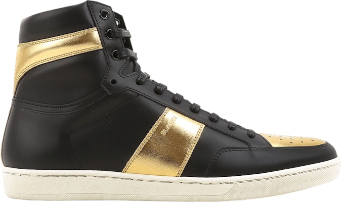 Saint Laurent Signature Court Classic SL/10H High 'Black Gold' 418026-0MP40-1080 Buy Saint Laurent Signature Court Classic SL/10H High 'Black Gold' 418026-0MP40-1080