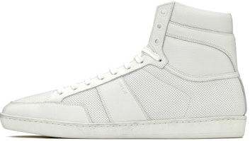 Saint Laurent Signature Court Classic SL/10H High 'Optic White' 418026-1JZD0-9030 Saint Laurent Signature Court Classic SL/10H High 'Optic White' 418026-1JZD0-9030