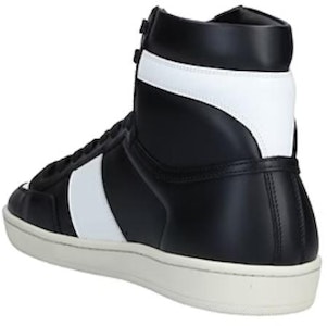 Sepatu Tinggi Saint Laurent Signature Court Classic SL/10H 'Hitam Putih' 345416-AQI10-1090 Lookbook Sepatu Tinggi Saint Laurent Signature Court Classic SL/10H 'Hitam Putih' 345416-AQI10-1090