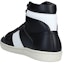Lookbook Saint Laurent Signature Court Classic SL/10H High Top Sneaker 'Hitam Putih' 345416-AQI10-1090