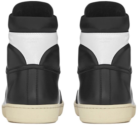 Sepatu Tinggi Saint Laurent Signature Court Classic SL/10H 'Hitam Putih' 345416-AQI10-1090 Purchase Sepatu Tinggi Saint Laurent Signature Court Classic SL/10H 'Hitam Putih' 345416-AQI10-1090