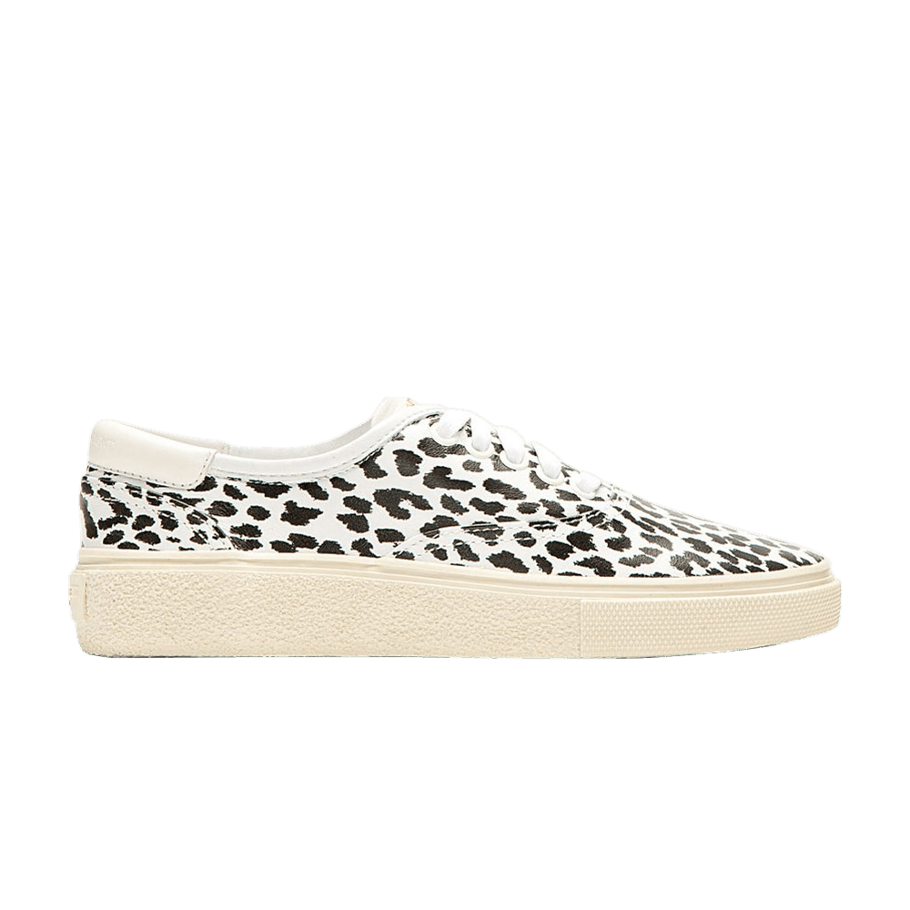 Saint Laurent Skate Lace-Up Sneaker 'White Canvas Babycat' 340249-GI910-9024