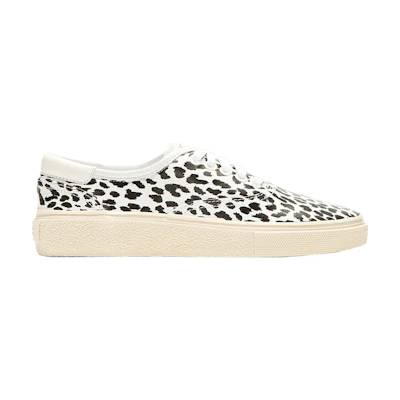 Saint Laurent Skate Lace-Up Sneaker 'White Canvas Babycat'