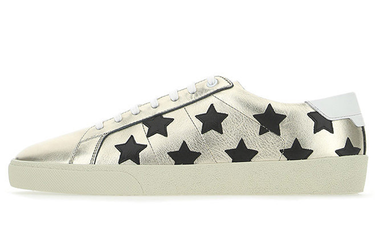 Saint Laurent SL-06 'Metallic Silver Star' 580136-08C20-7167