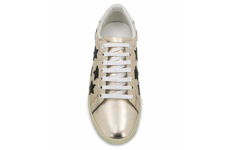 Shop Saint Laurent SL-06 ''Metallic Silber Stern'' 580136-08C20-7167