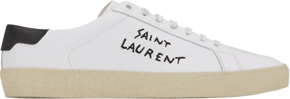Saint Laurent SL-06 Court Classic 'White Black' 592529-08G10-9061 Saint Laurent SL-06 Court Classic 'White Black' 592529-08G10-9061