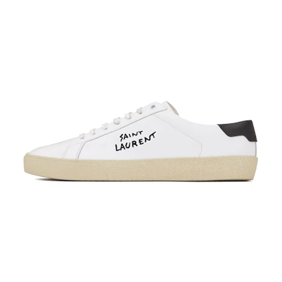 Saint Laurent SL-06 Court Leather 2020 'White Black'