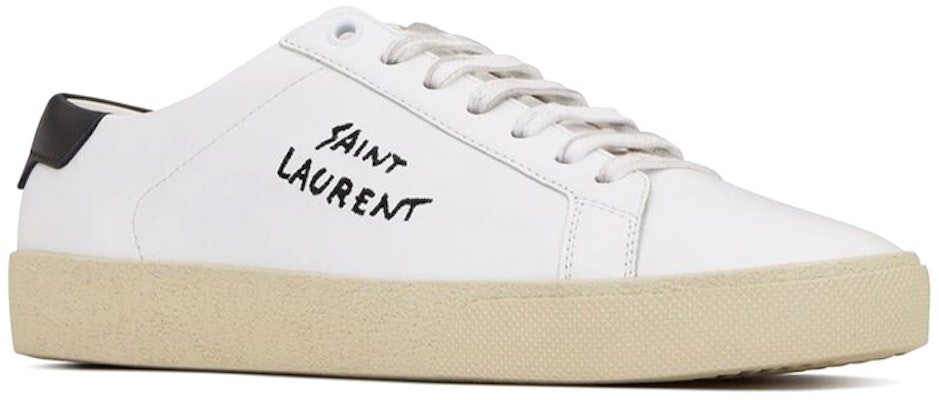 Saint Laurent SL-06 Sepatu Kulit 2020 'Putih Hitam' 610685-08G10-9061 Order Saint Laurent SL-06 Sepatu Kulit 2020 'Putih Hitam' 610685-08G10-9061