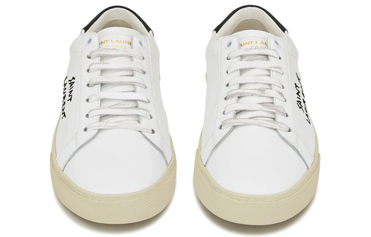 Saint Laurent SL-06 Court Leather 2020 'White Black'