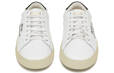Saint Laurent SL-06 Court Leather 2020 'White Black'
