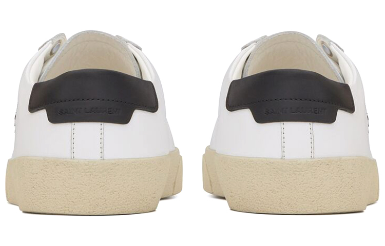 Shop サンローラン SL-06 コート レザー '白黒' (2020) 610685-08G10-9061