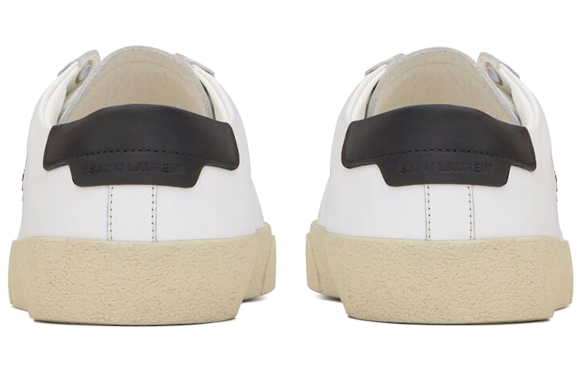 Saint Laurent SL-06 Court Leather 2020 'White Black'