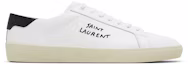 Buy Saint Laurent SL-06 Court Leder 2023 ''Weiß Schwarz'' 610685-AABEE-9061