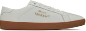 Order Saint Laurent SL-06 Court Leather 'Optik Putih Gum' 610685-00N00-9030