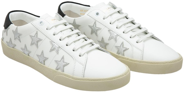 聖羅蘭SL-06金屬加州低筒‘光學白’421572-0MP10-9082 Lookbook 聖羅蘭SL-06金屬加州低筒‘光學白’421572-0MP10-9082