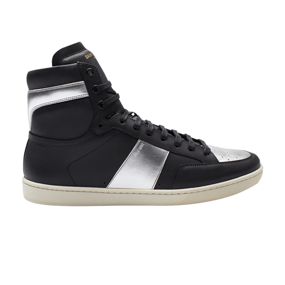 Saint Laurent SL-10 High 'Black Silver' 345416-AQ900-1054