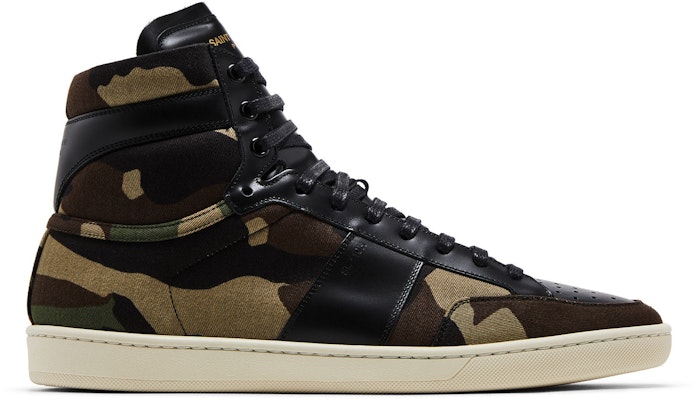 Saint Laurent SL-10 Military High 'Khaki Camo' 458856-GL010-3071 Buy Saint Laurent SL-10 Military High 'Khaki Camo' 458856-GL010-3071
