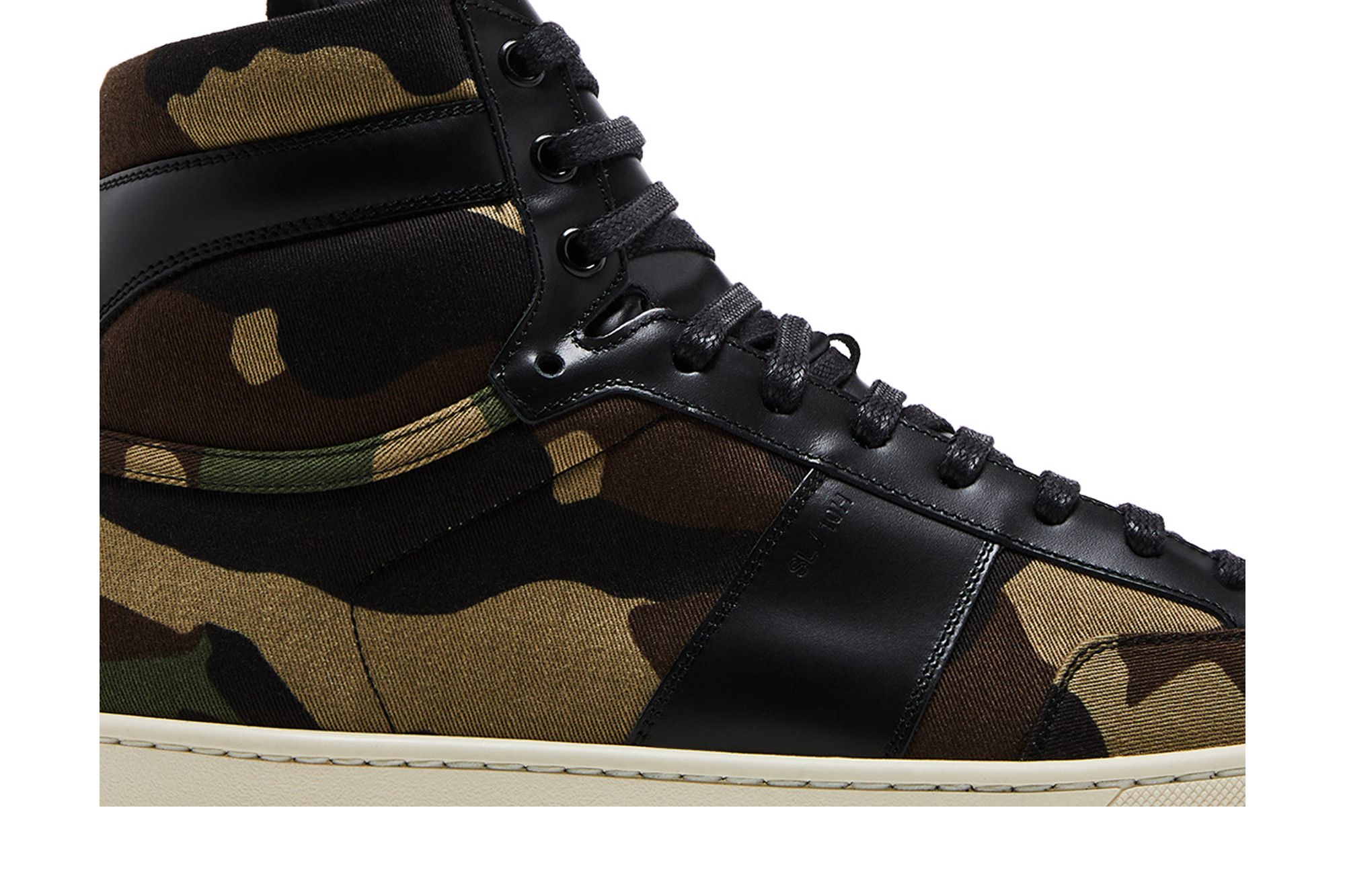 Order Saint Laurent SL-10 Military High ''Camouflage Kaki''. 458856-GL010-3071