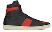 Order Saint Laurent SL-10H High Top Sneaker 'Black Red' 418026-0MP30-1074