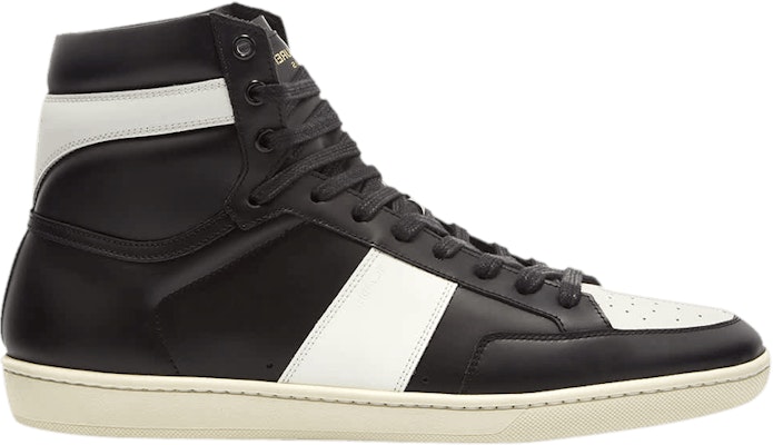 Saint Laurent SL-10H High Top Sneaker 'Black White' 418026-0MP30-1090 Buy Saint Laurent SL-10H High Top Sneaker 'Black White' 418026-0MP30-1090