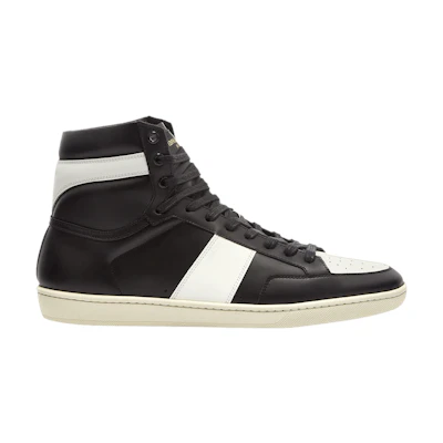 Saint Laurent SL-10H High Top Sneaker 'Black White'