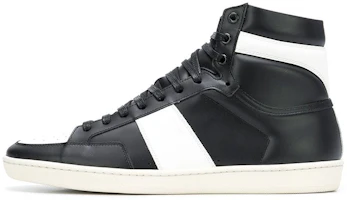 Saint Laurent SL-10H High Top Sneaker 'Black White' 418026-0MP30-1090 Saint Laurent SL-10H High Top Sneaker 'Black White' 418026-0MP30-1090