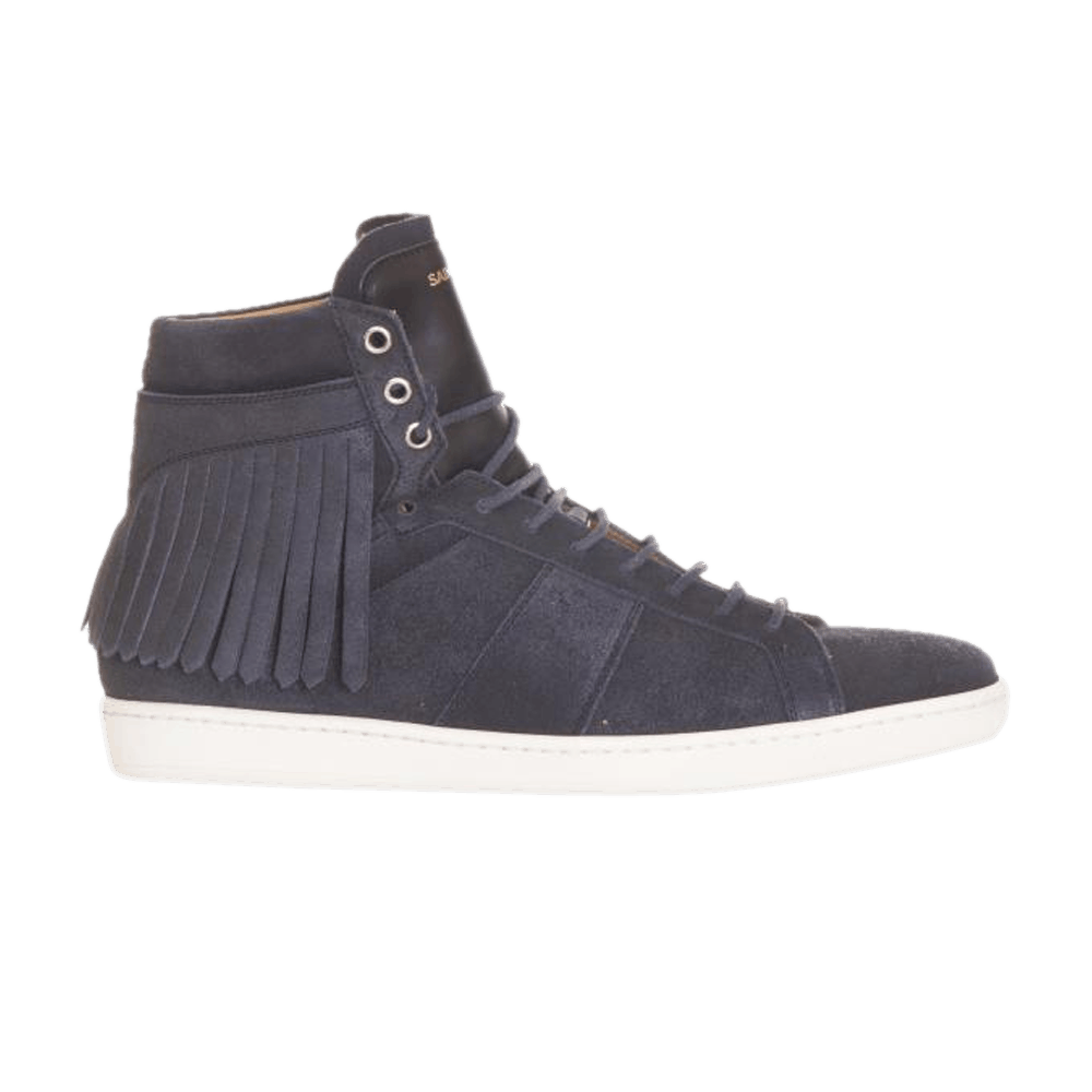 Saint Laurent SL-18 Fringe High 'Black' 376995-BPN20-1000