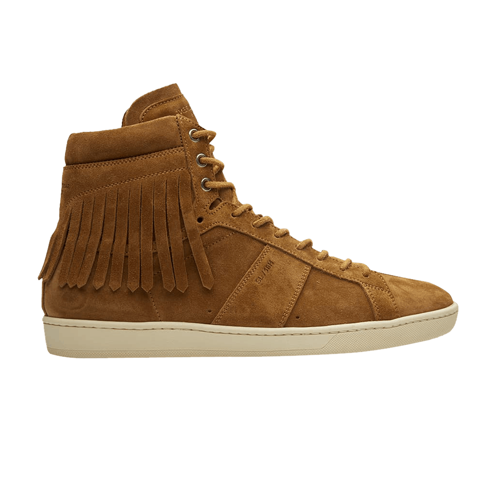 Saint Laurent SL-18 Fringe High 'Tan' 376995-BT300-9848