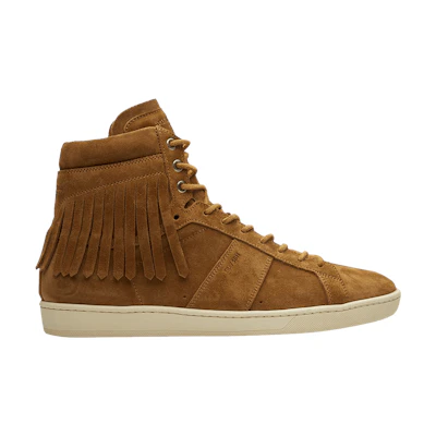 Saint Laurent SL-18 Fringe High 'Tan'